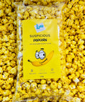 Suspicious popcorn with banana flavour