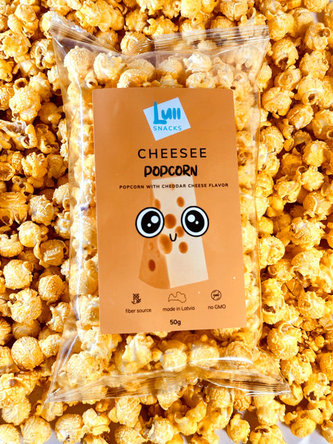 Cheesee popcorn with chedar flavour